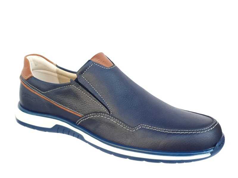 SOFTIES shoes 6111 Μπλε | Casual Ανδρικά Μοκασίνια