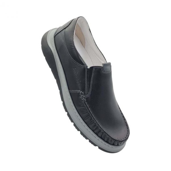 Boxer 24500 15-011 Μαύρα Ανδρικά Μοκασίνια