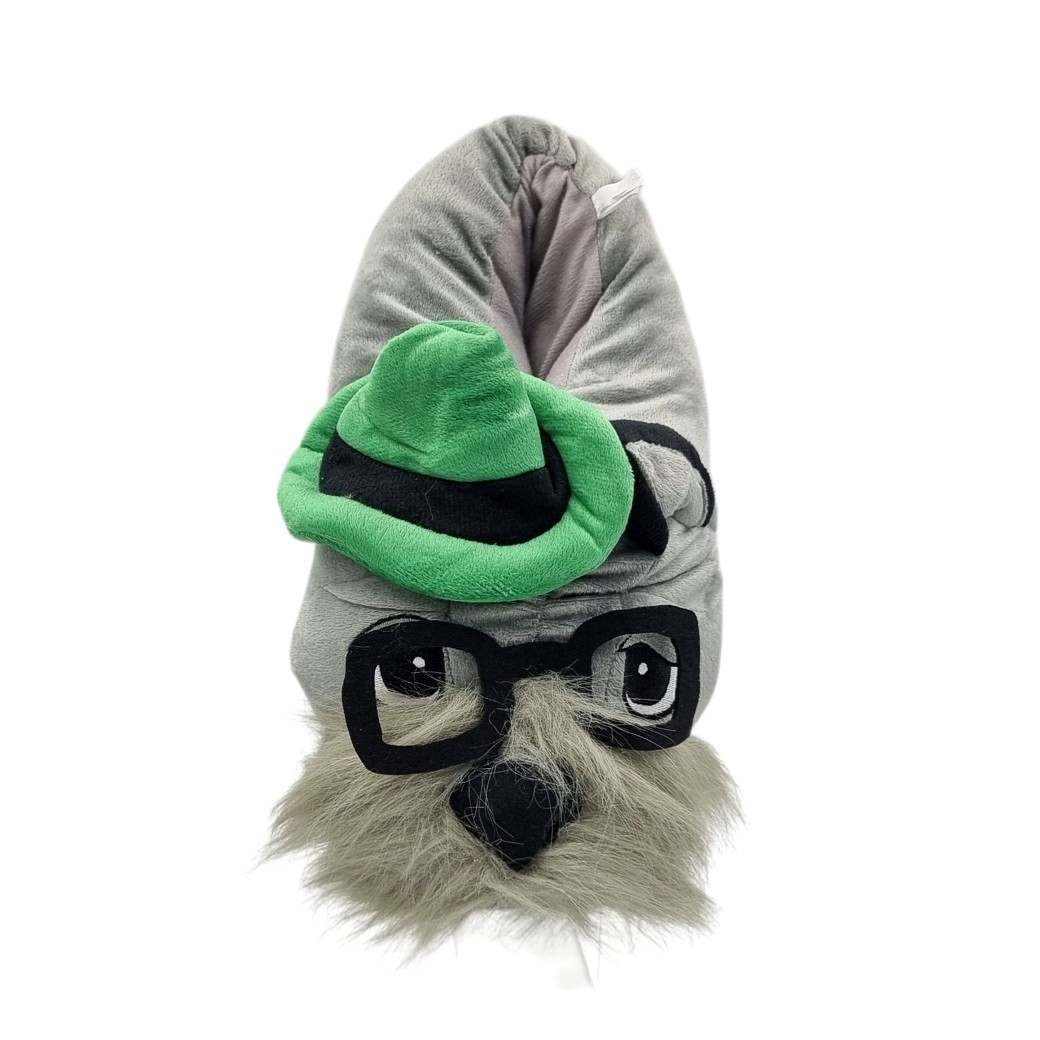 adams-514-25505_8 Adam's 514-25505 Γκρι Ανδρικές Παντόφλες Ζωάκια