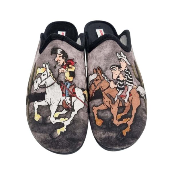 Adam's 624-24526 Negro Ανδρικές Παντόφλες | Λούκυ Λουκ