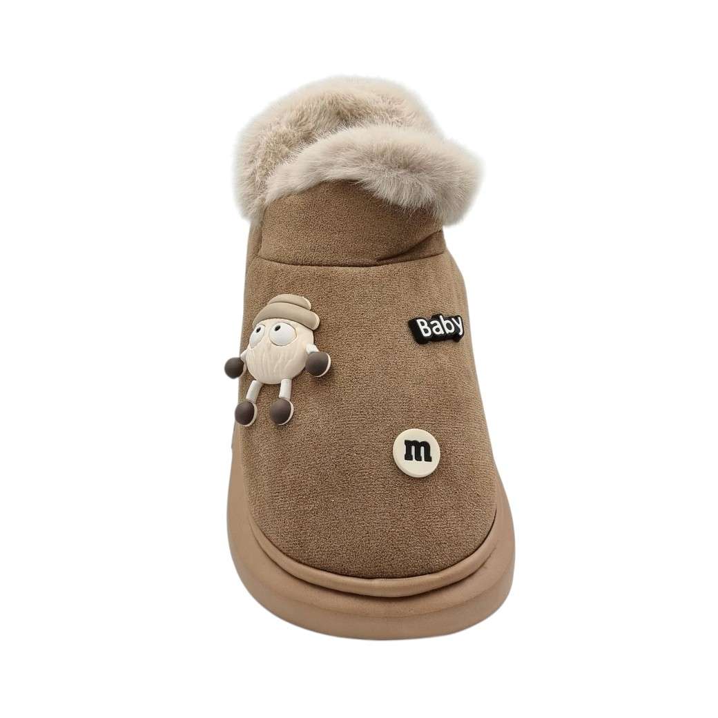 adams-896-25506-slippers_3 Adam's 896-25506 Brown Γυναικείες Παντόφλες