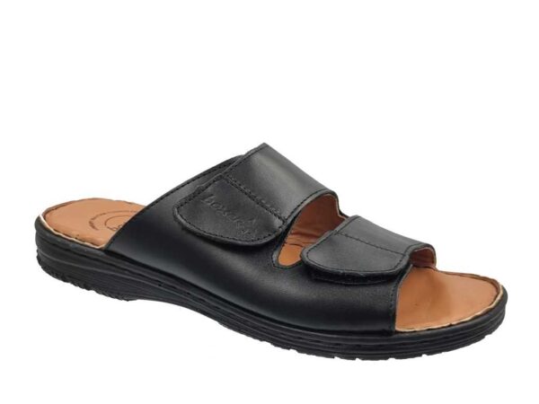 Boxer 17240 15-011 Μαύρες Ανδρικές Παντόφλες