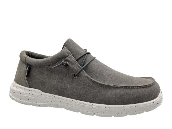 Twist 150W-20 Grey Πάνινα Ανδρικά Loafers