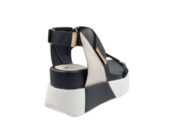 Zak SD-78038 Black Πλατφόρμες - Πέδιλα